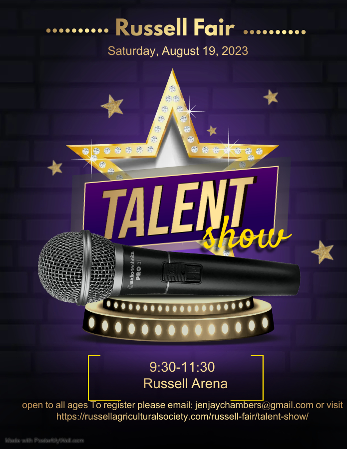 Talent Show Poster 2023