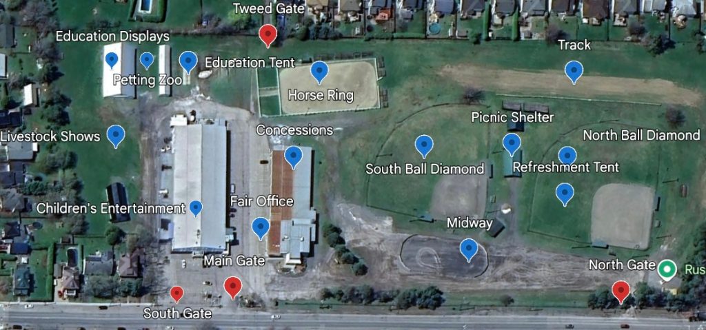 Map of Fair
