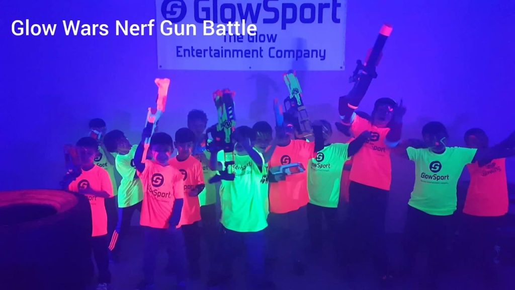 Glow sport nerf battle