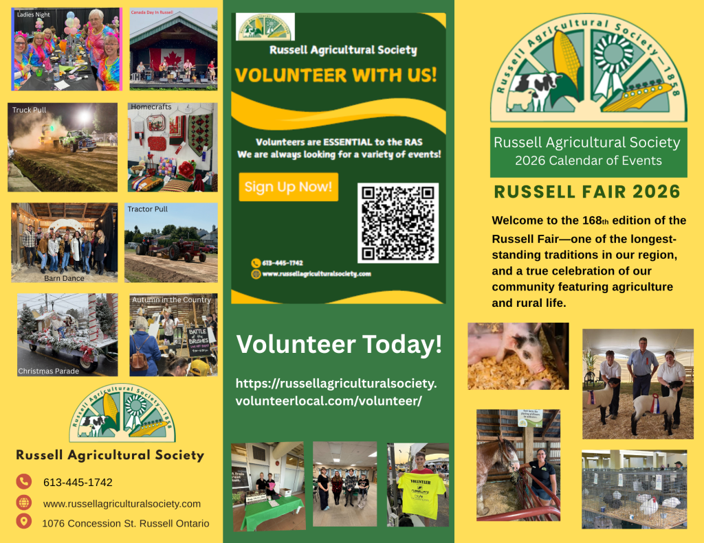 Calendar of events pg 1